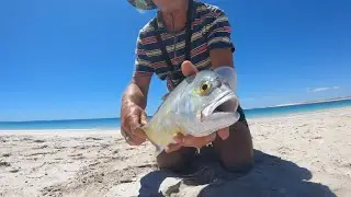 024 Zane a Pom in Aus, Fishing Gnaraloo Bay