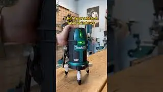 Makita 12Vmax CXT Green Beam Laser | 360&deg; rotating base #shorts #makita
