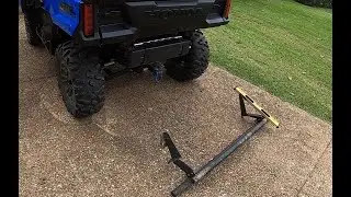 The new bumper is already bent!