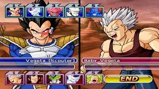 CHARACTERS HIT BY SPIRIT BOMB VS DEFEATED BY KAMEHAMEHA (COM VS COM) - DBZ Budokai Tenkaichi 3