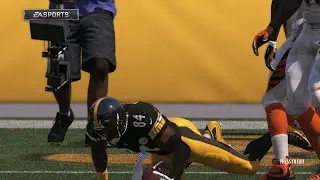 Madden NFL 17: Week 3 Bengals vs Steelers Crazy Ending
