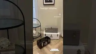 Need storage but got no room. These trunks are the perfect solution 💫