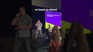 MR BEAST AT VIDCON #vidconus #mrbeast #gaming