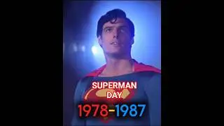 Superman Day #shorts #superman #christopherreeve #deancain #tomwelling #henrycavill #tylerhoechlin