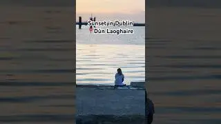 Dublin Sunset at D&uacute;n Laoghaire #travel #europe #sunset  #dublin #ireland  #weekend