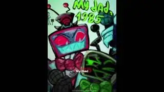 My dad 1985 #vee #vox #dandysworld #edit #hazbinhotel