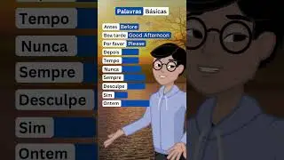 Palavras B&aacute;sicas em Ingl&ecirc;s