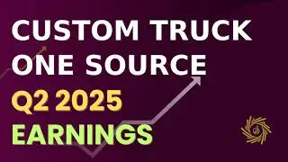 Custom Truck One Source CTOS Q2 2025 Earnings Call