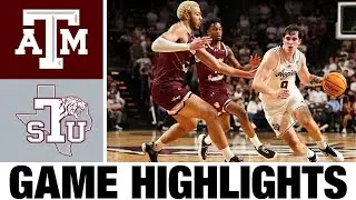 Texas A&M vs Texas Southern Highlights | Men's Basketball | College Basketball 2025