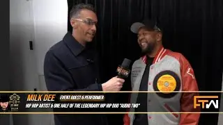 Todd interviews Milk Dee at the 55th Bday Celebration for Dave Huie, aka $2 Dave in Brooklyn, NY
