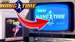 What NBA Hangtime Looks Like on a Black & White 1984 TV! (N64)