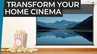 Master Your Movie Nights // VividStorm Motorized Screen Installation & Control
