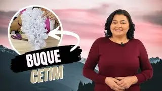 BUQUÊ FLORES DE CETIM - FLORES DA PIPOL