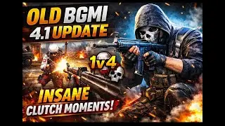 BGMI 4.1 Update Clutches | OG Gameplay That Never Gets Old | SrDangerPlyzYT |