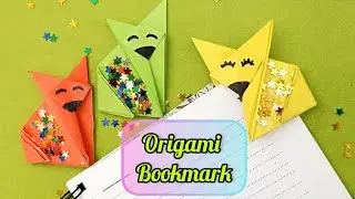 Origami Fox Bookmark | How to Make an Easy Paper Bookmark