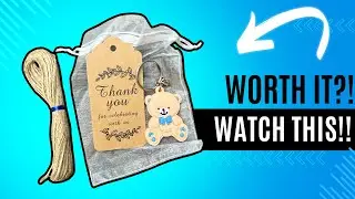 Review of these Bear Baby Shower Favors