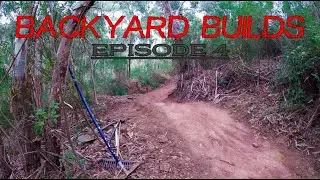 Building a awesome MTB Berm // Backyard Builds EP4