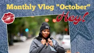 Monthly Vlog -October| Fall Photo Shoot|My  Creative Side|Breast Cancer Awareness