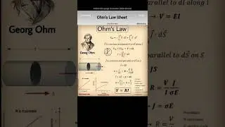 Ohm's law sheet...