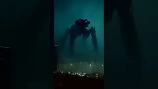 The Shadow Walker: Mech in the Mist #aiart #aigenerated #shadowmech #mecha #darkscifi #shorts #robot