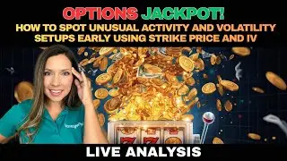 💰Options Jackpot: How to Spot Unusual Activity and Volatility Setups Early Using Strike Price & IV