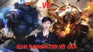 Xiao Chao Meng (XCM) Renekton vs Jax — GM/Challenger CN Super Server | Toplane Pressure 🔥⚔️