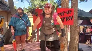 Lady with an umbrella pushing drugs leads to violence at the Renaissance festival.