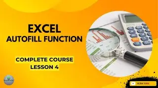 Mastering Autofill Function : Lesson 4 #excelfunctions #autofill
