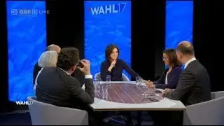 Wahl 2017 - Der Tag danach, die Runde der Wahlbeobachter, ORF 16.10.2017