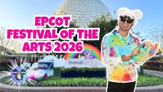 Opening Day at EPCOT Festival of the Arts 2026 | New Merch, Vegan Food & Figment Popcorn Bucket