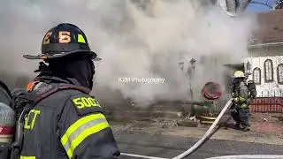 Syosset Fire Department Building Fire &ndash; Woodbury Road [4-9-23]