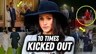 10 Times Meghan Markle Was KICKED OUT & Cameras Caught It | AWKWARD
