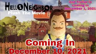 Hello Neighbor Plush The Movie has been delayed to December 10, 2021/2nd trailer December 3, 2021