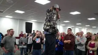 Crowder and Tony Nolan- Winter Jam 2017 Louisville Youth Pastor Meeting