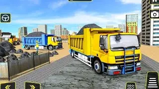 Satisfying & Relaxing Truck Driving।। Grand City Road Construction 2 Highway Builder Gameplay Part-4