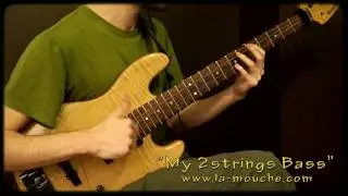 Slap on a 2 string bass - francois Lamouche
