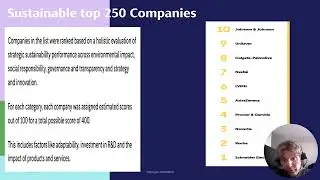 Most Sustainable Company in the World  -  Schneider Electric
