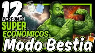 🐯🔥12 PERFUMES SUPER ECONÓMICOS MODO BESTIA🔥🦖 ‼️AROMAS POTENTES, QUE DURAN Y PROYECTAN‼️