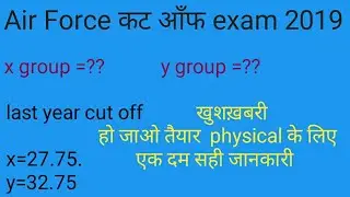 Air Force cut off 2019 intach 01/2020