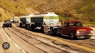 FAST AND FURIOUS 4/ Benning Gas scene (Grand national truck -(Movie STUNT HD 180)  GNX VS Gas truck