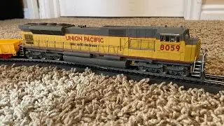 I love this Union Pacific SD90 HO Scale model train!