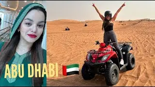 VLOG 35 - Abu Dhabi 🇦🇪: The Louvre, Sheikh Grand Mosque, Quad Bikes, & a Heat Stroke 🤭