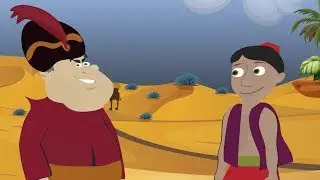 Engelske b&oslash;ger til b&oslash;rn - Aladdin - Engelsk for b&oslash;rn - Dinolingo