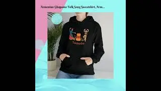Armenian Ghapama Folk Song Sweatshirt, Armenian Folklore Gift, Armenian Sweater