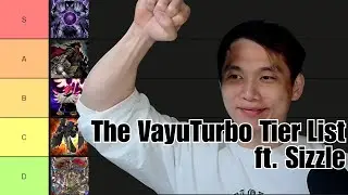 The Undisputed VayuTurbo Tier List!!! | The Kenny & Cairo Variety Show