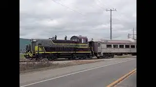 Historic St. Jacobs Train Crossing Road 85 | Waterloo Central Railway