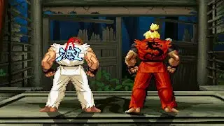 MASTER GOD RYU VS DRAGON KEN