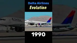 Delta Airlines Evolution #deltaairlines #aviation #evolution