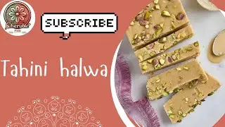 Tahini halva or Tahini paste