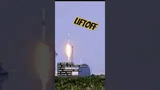 SpaceX Falcon 9 rocket launch - CRAZY sound! #shorts #spacex